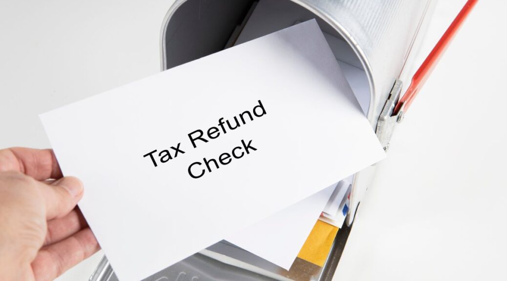 tax refund check AK Burton